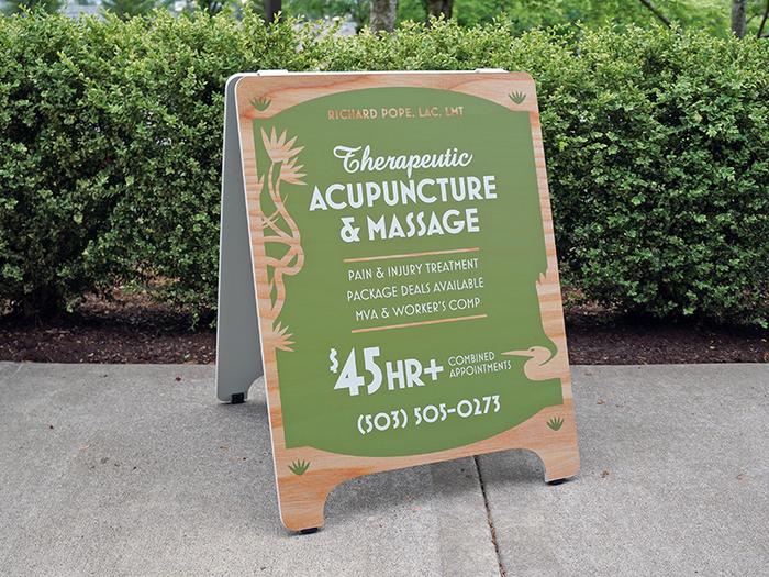 Acupuncture Massage Aboard Portland - banners & a-boards