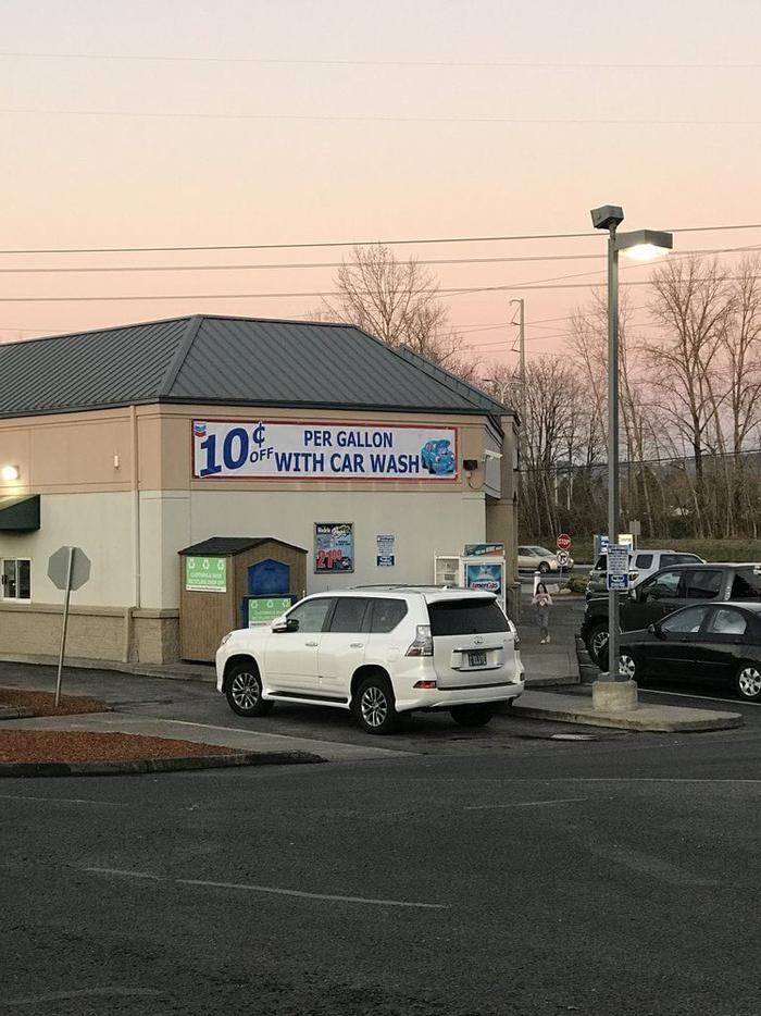 Chevron Gas Station Large Advertisement Banner 1 - banners & a-boards