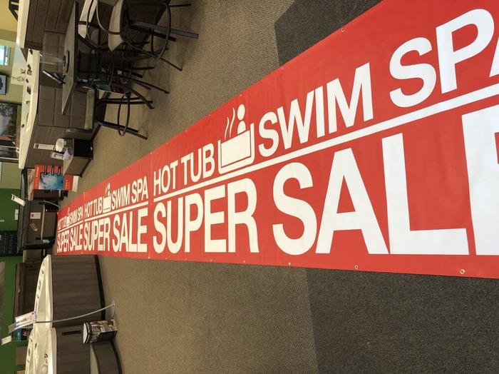 Marquis Hot Tub Tradeshow Fair Large Banners 1 - banners & a-boards