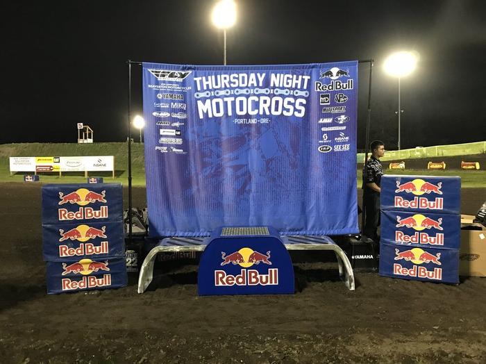 Redbull Podium Winner Backdrop Oversized Banner Oregon 1 - banners & a-boards