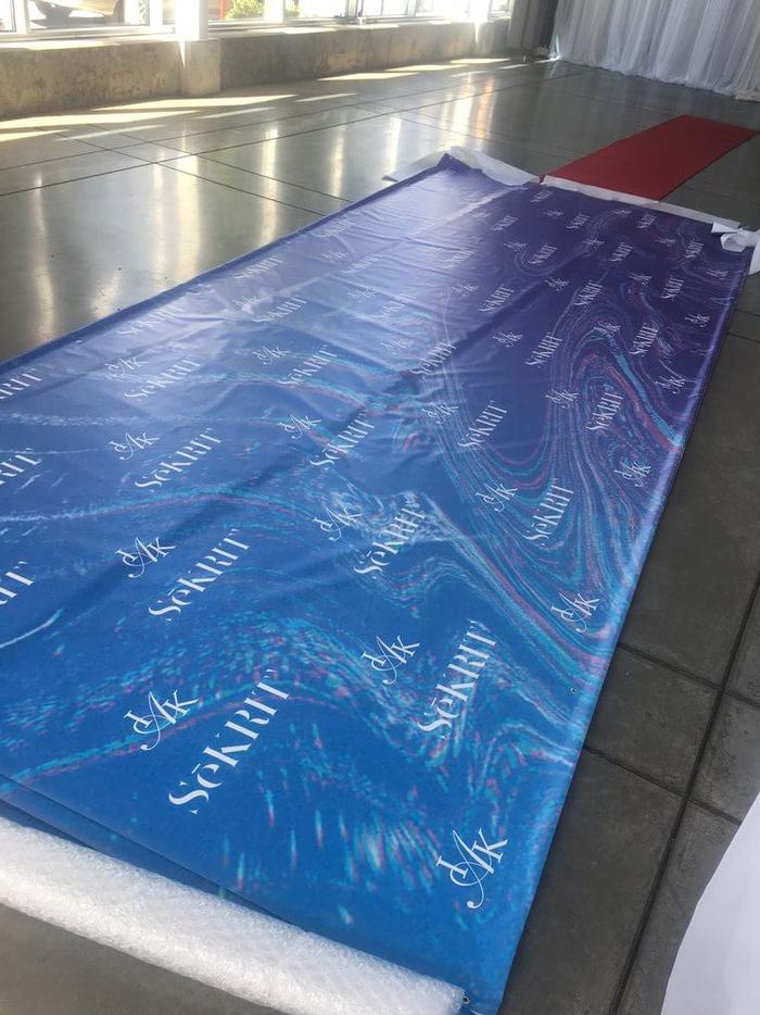 Wedding Ceremony Oversized Photo Backdrop Banner 1 - banners & a-boards