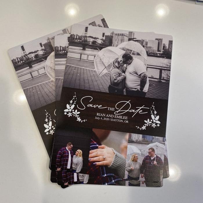 Custom Save The Date Wedding Postcards - business cards & paper products