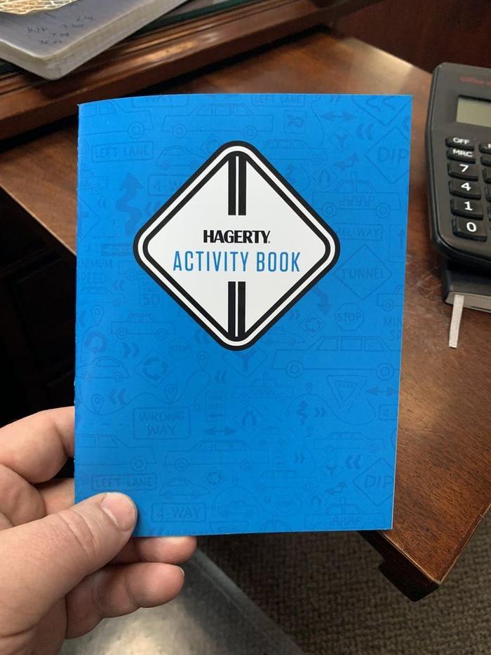 Hagerty Insurance Custom Saddle Stitch Booklet Coloring Books 1 - business cards & paper products