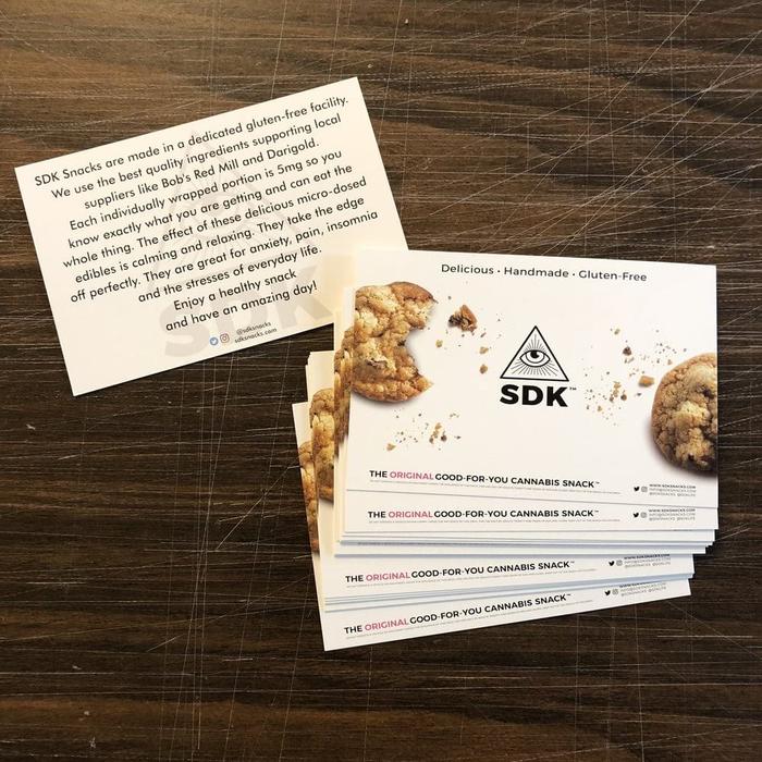 Sdk Cannabis Products Postcards Matte Finish - business cards & paper products