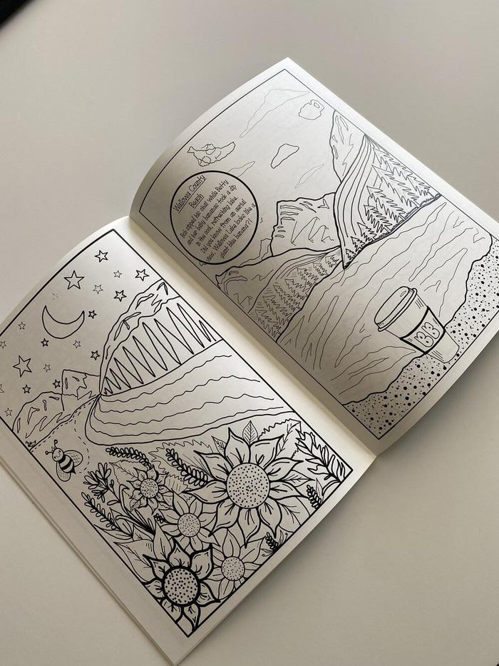 The Blue Banana Custom Coloring Books Joseph Oregon - business cards & paper products