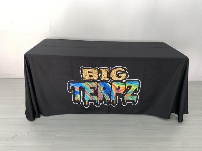 Big Terpz 6Ft Drape Style Tablecloth 1 - dye sublimated