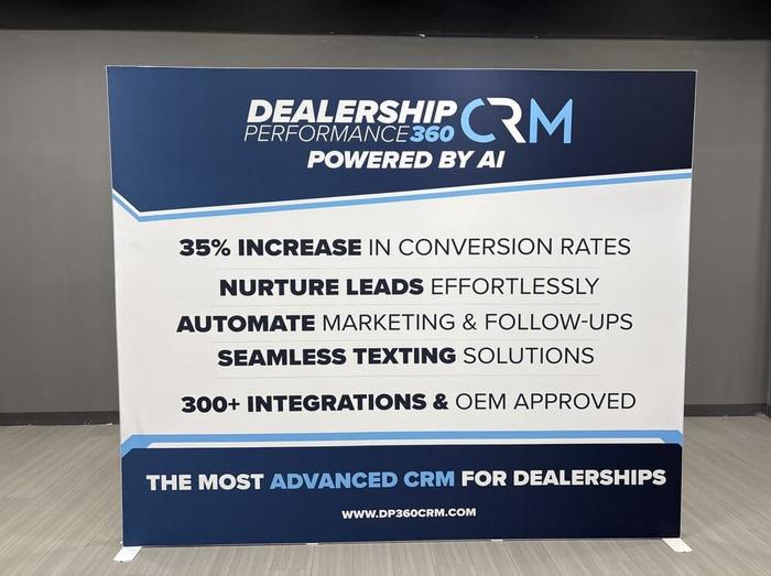 Dealership Performance 360 8Ft Seg Backlit Tradeshow Wall Display Tualatin 1 - dye sublimated