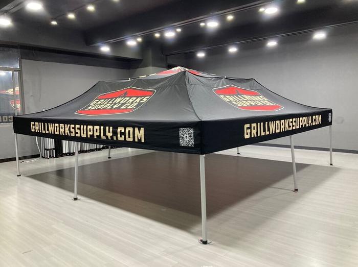 Grillworks Pdx 20X20 Custom Printed Tent - dye sublimated