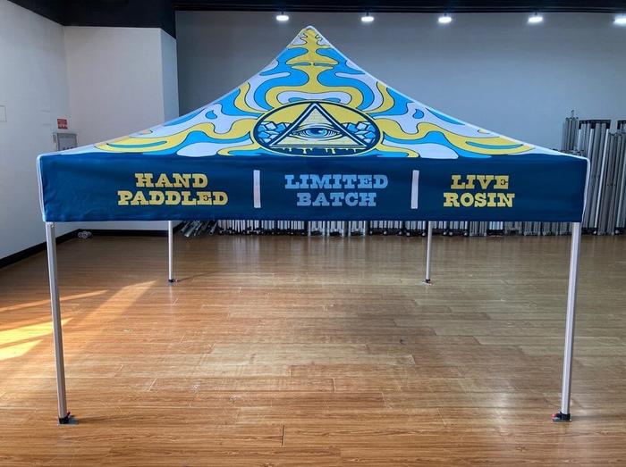 Imperial Solventless Custom Canopy 1 - dye sublimated