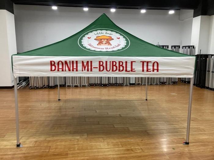 Little Bear Vietnamese Food 10Ft Market Canopy 1 - dye sublimated
