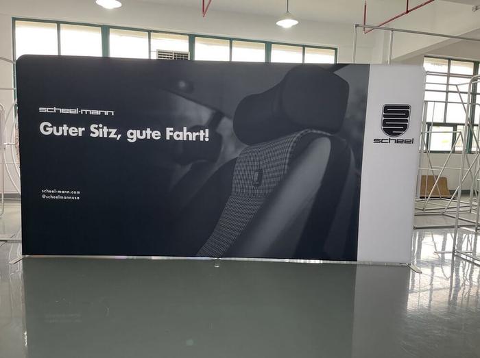 Scheel Mann Usa 15Ft Wide Tension Fabric Display Double Sided 1 - dye sublimated