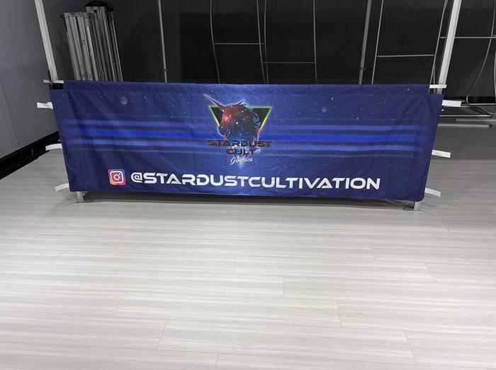 Stardust Cult 10X10 Canopy Half Walls 1 - dye sublimated