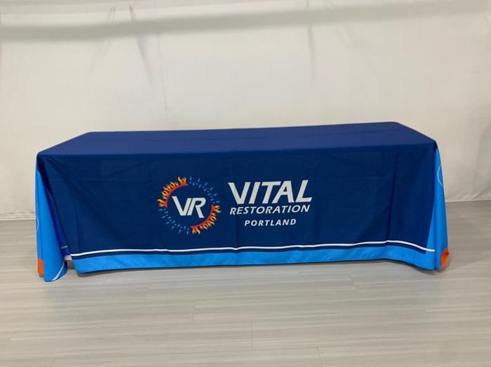 Vital Restorationa Custom 8Ft Tablecloth 1 - dye sublimated