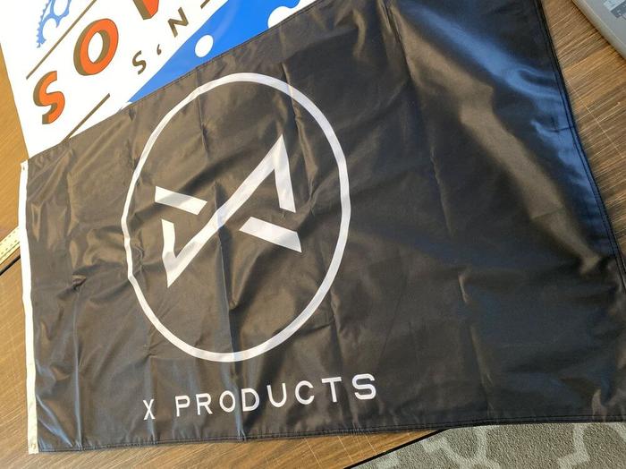 X Products Custom Flag Double Sided 1 - dye sublimated