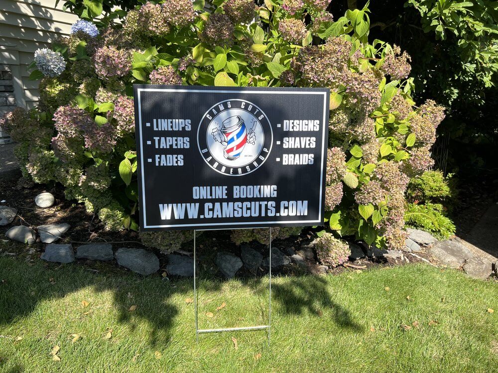 Cams Cuts 18X24 Corrugated Plastic Yard Signs Stake Vancouver - outdoor & retail signs