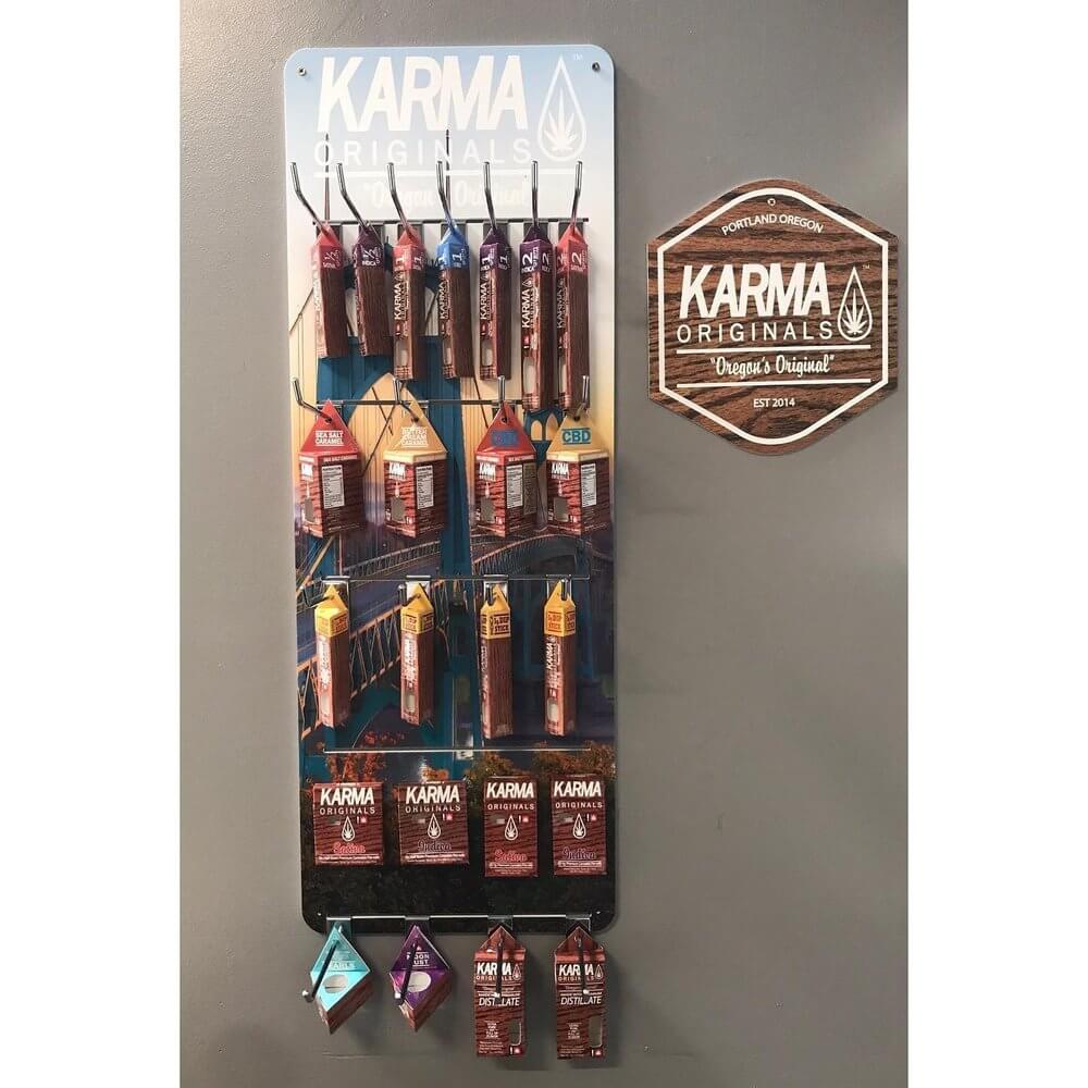 Karma Originals Custom Printed Cnc Routed Pvc Product Displays - outdoor & retail signs