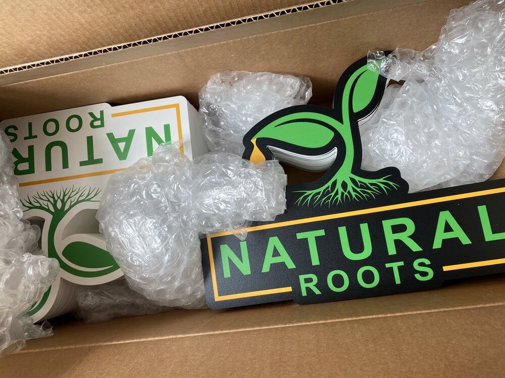Natural Roots Oregon Cannabis 6Mm Pvc Indoor Signs Beaverton - outdoor & retail signs
