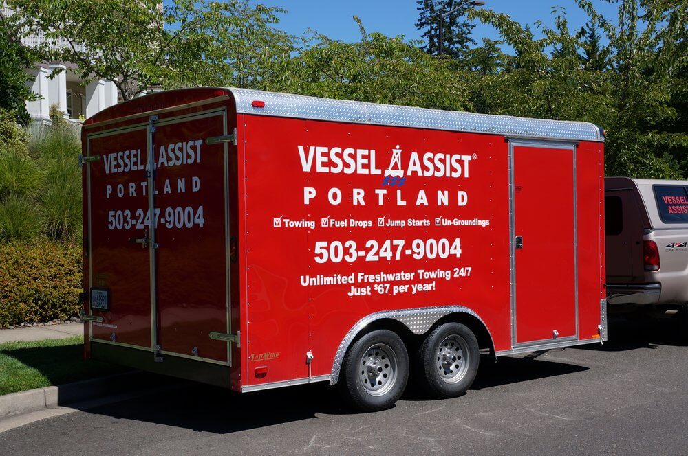 Portland Vessel Assist Die Cut Trailer Graphics - outdoor & retail signs