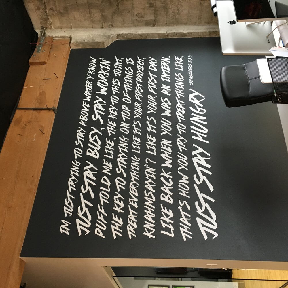 The Program Pdx Notorious Big Quote Die Cut Wall Stickers - outdoor & retail signs