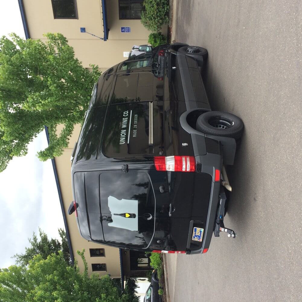 Union Wine Cargo Van Die Cut Vehicle Graphics Tualatin - outdoor & retail signs