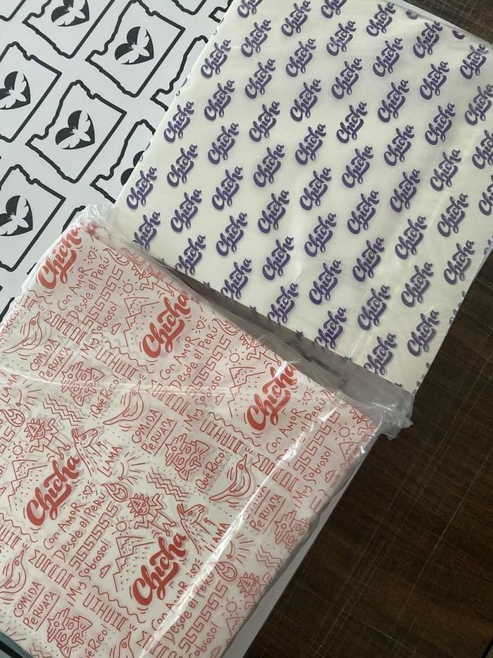 Chicha Pdx Food Service Grease Resistant Paper - product labels & packaging
