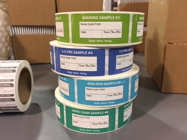 Dutchtest Matte Finish Roll Labels Portland - product labels & packaging