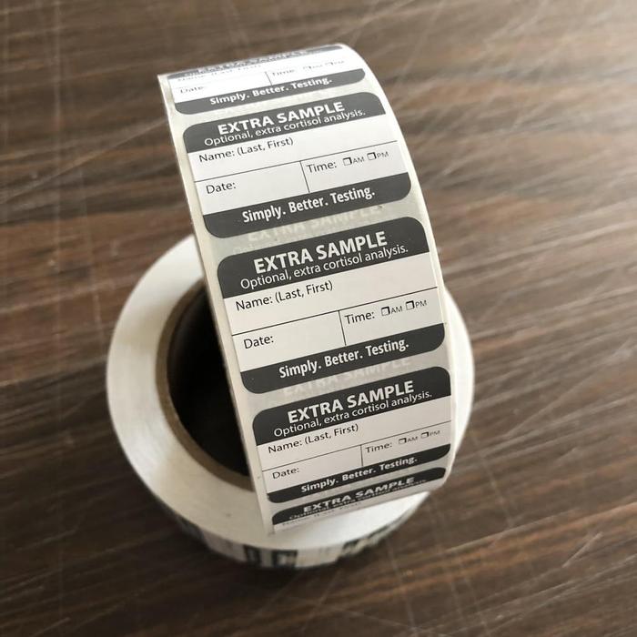 Dutchtest Paper Roll Labels - product labels & packaging