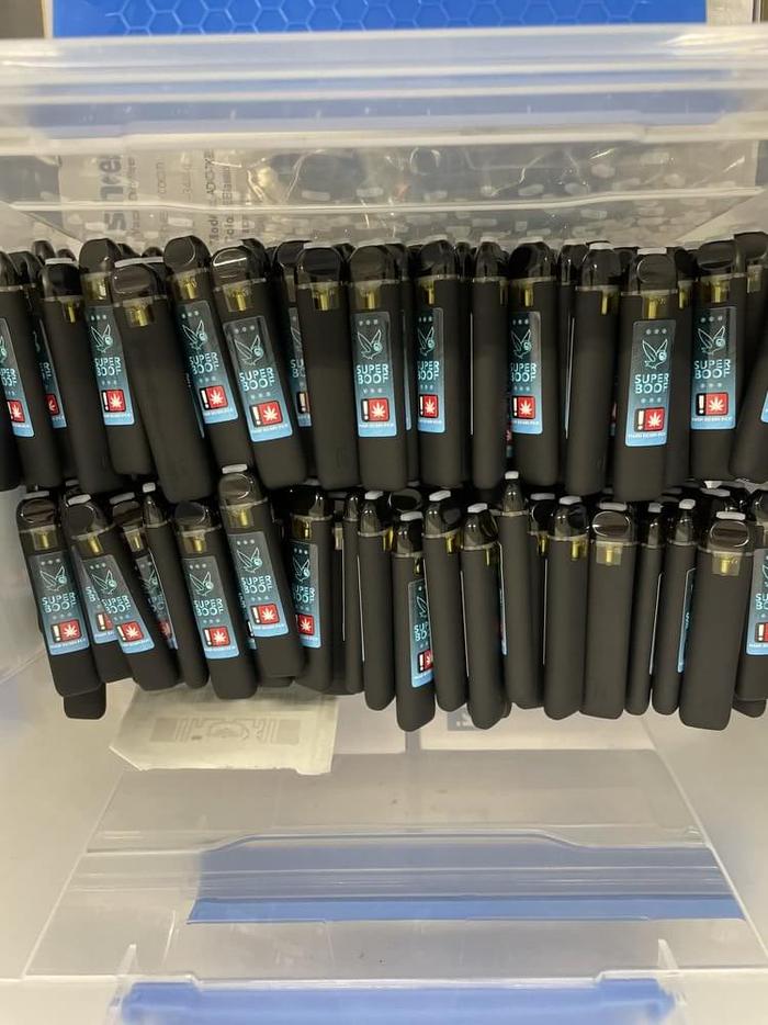 Lofty Extracts Pod Pen Gloss Labels - product labels & packaging