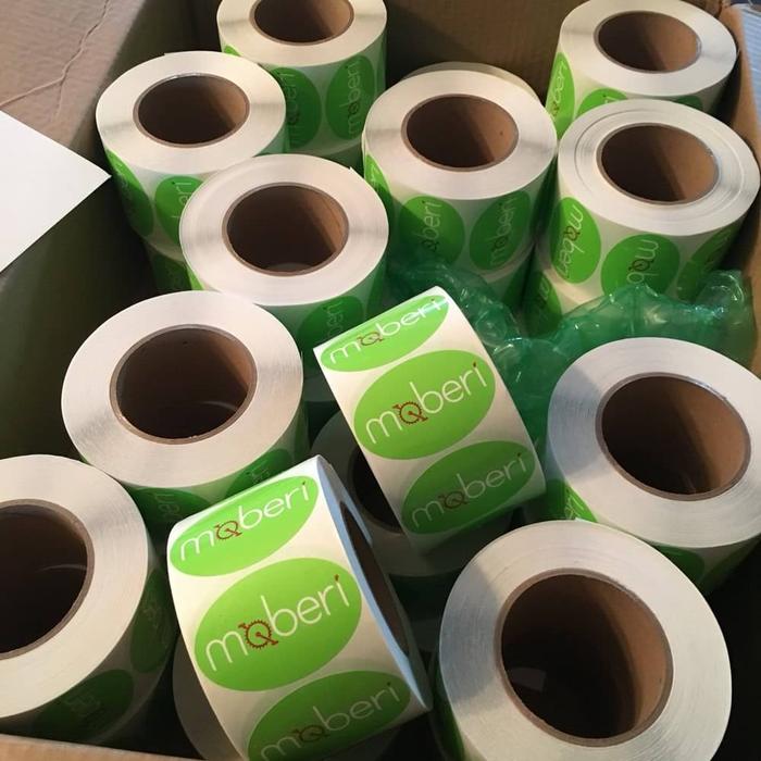 Moberi Food Roll Labels 1 - product labels & packaging