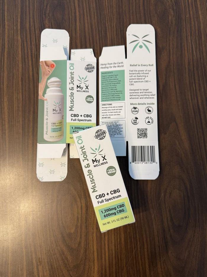 Myxner Systemz Cbd Tincture Printed Boxes - product labels & packaging