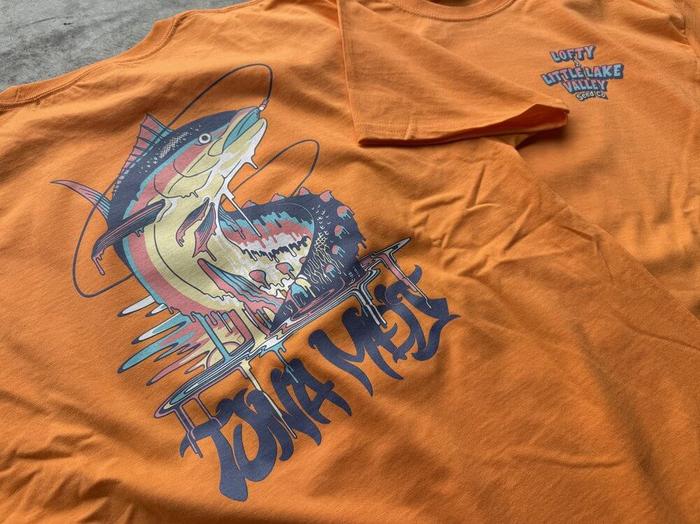 Blue Orange Lofty Little Lake Valley - screen printing & apparel