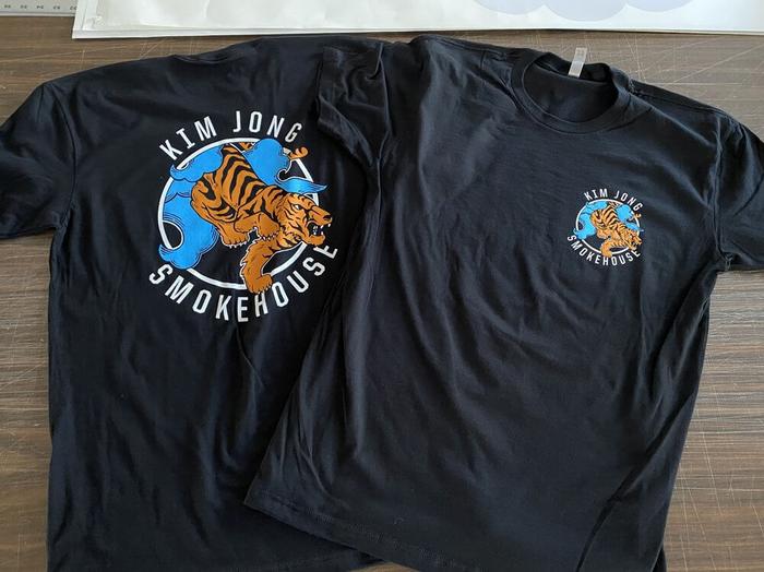 Kim Jong Smokehouse Restaurant T Shirts Portland 1 - screen printing & apparel