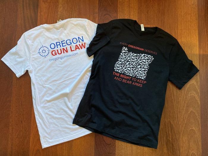 Oregon Gun Law Custom Printed Shirts - screen printing & apparel