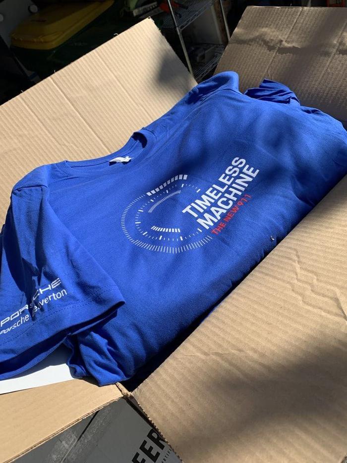 Porsche Beaverton Promotional Event Apparel 1 - screen printing & apparel