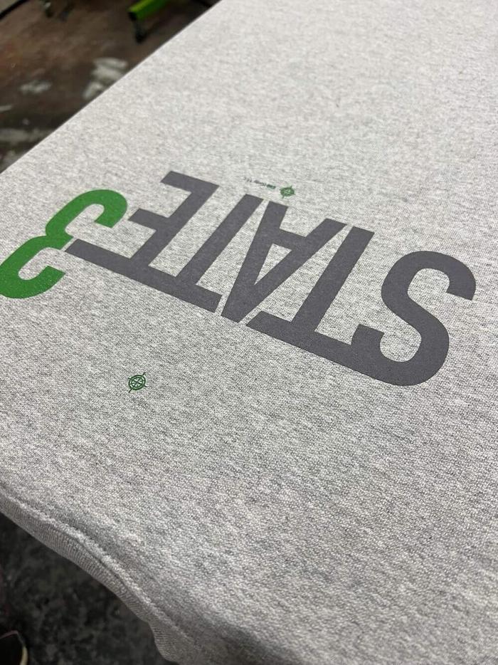 State3 Cannabis Screenprinted Shirts Mcminnville 1 - screen printing & apparel