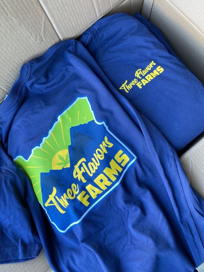 Three Flavors Farms Custom Printed Apparel - screen printing & apparel
