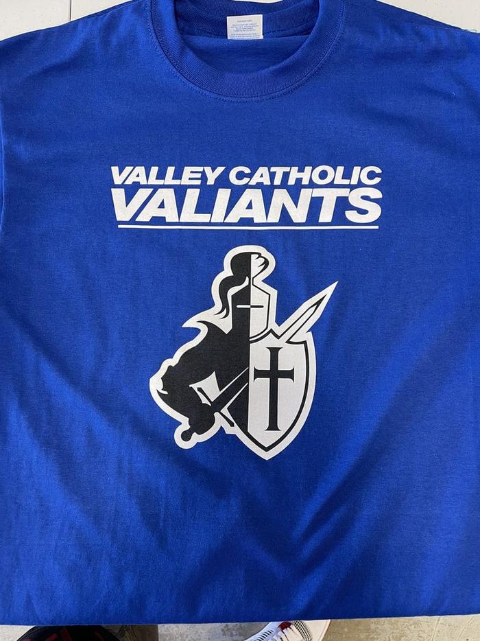Valley Catholic High School Shirts - screen printing & apparel