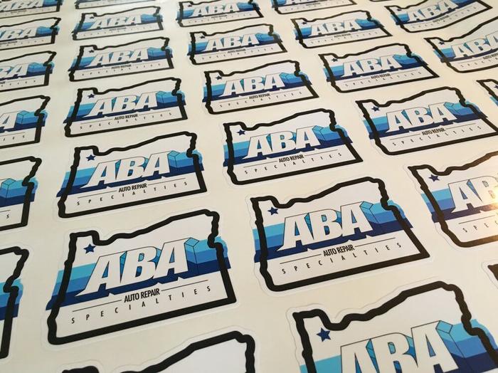 Aba Auto Long Term Laminated Outdoor Stickers 1 - custom stickers & decals