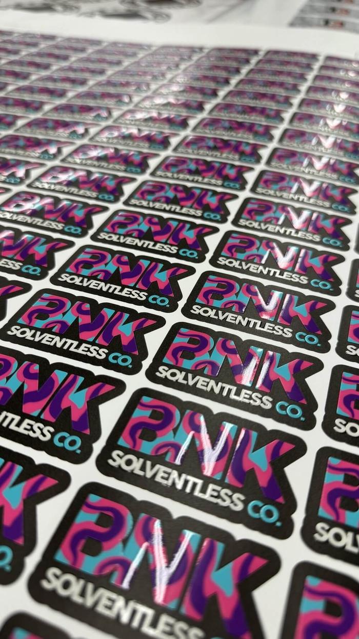 Bos Nose Knows Embossed Promotional Stickers - custom stickers & decals