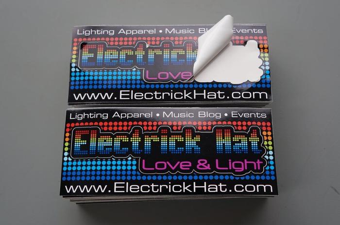 Electric Hat Kiss Cut Sticker Sheets - custom stickers & decals