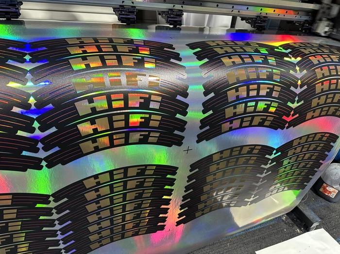 Hifi Bicycle Wheels Embossed Holographic Wheel Graphics 1 - custom stickers & decals