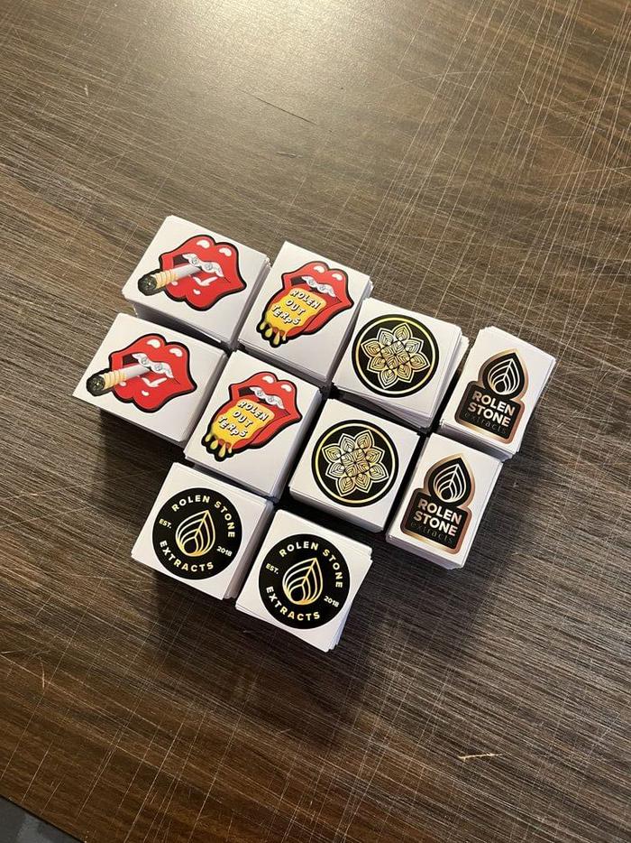 Rolenstone Farms Promotional Printed Stickers - custom stickers & decals